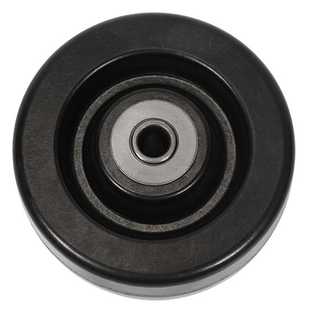 Side view of 5" x 2" phenolic wheel